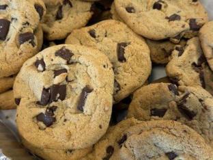 Fresh Baked Chocolate Chip Cookies