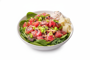 Regular Umami Ahi over Salad