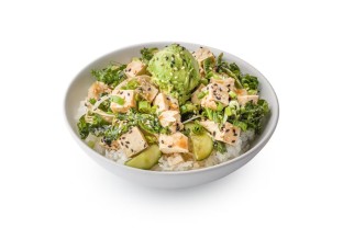 Large Sweet Shoyu Tofu (v) over White Rice (PICK UP on the 6th FLoor)