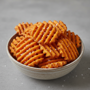 Sweet Potato Waffle Fries Sweet Potato Waffle Fries