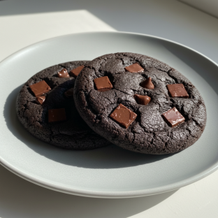 Jumbo Fresh Baked Chocolate Chocolate Chunk Cookies Jumbo Fresh Baked Chocolate Chocolate Chunk Cookies