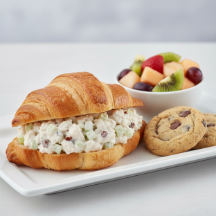 Classic Chicken Salad Sandwich on Croissant