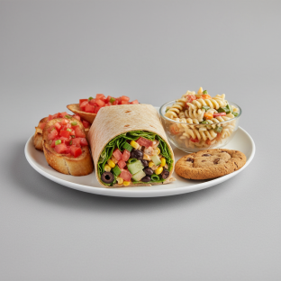 The Southwestern Wrap Meal