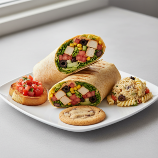 Grilled Chicken Southwestern Wrap Meal