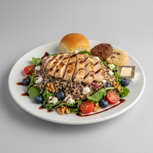 Quinoa Salad with Grilled Chicken