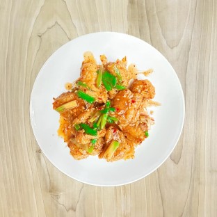 Spicy Hot Rock Cod Meal