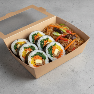 K-bop Box Lunch - Yuba (tofu Skin) - Vegan