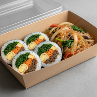 K-bop Box Lunch - Burdok (vegan)