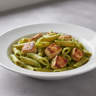 Chicken Pesto with Pasta