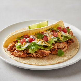 Chicken Taco (Corn Tortilla)