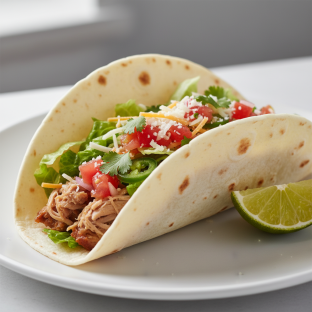 Pork Taco (Soft Flour Tortilla)