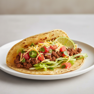 Beef Taco (Corn Tortilla)