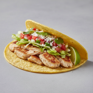 Tilapia Taco (Corn Tortilla)