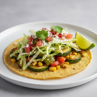 Vegetable Taco (Corn Tortilla)