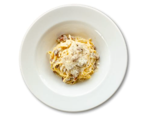 Carbonara with Classic Casarecce