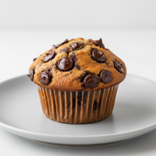 Vegan Chocolate Chip Muffin Vegan Chocolate Chip Muffin