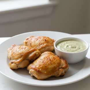 Pollo Con Crema De Poblano