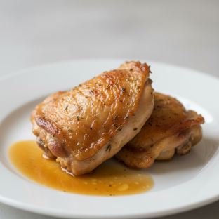 Roasted Chicken With Pan Jus
