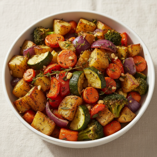 Herb Roasted Seasonal Vegetables