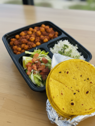 Guajillo Chickpea Taco Plate - Corn Tortillas
