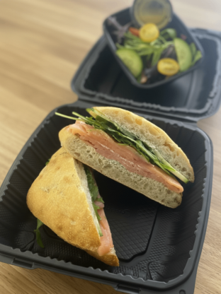 Smoked Salmon & Herb Sandwich