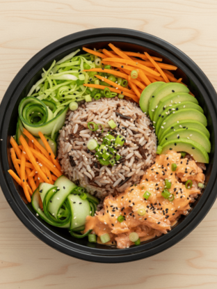 Spicy Smoked Salmon Poke