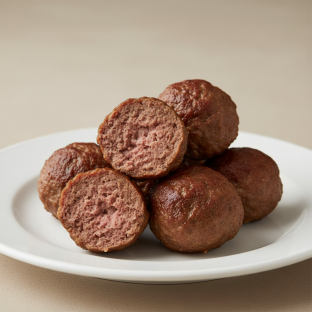 Meatballs - Cut in Half Meatballs - Cut in Half