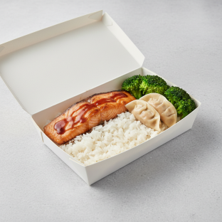 Salmon Teriyaki Box Salmon Teriyaki Box