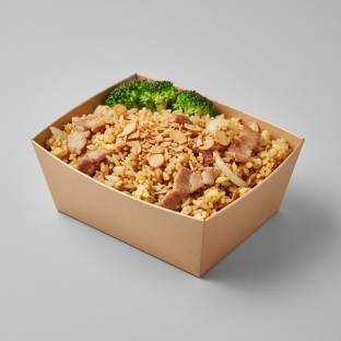 Garlic Fried Rice Pork Garlic Fried Rice Pork