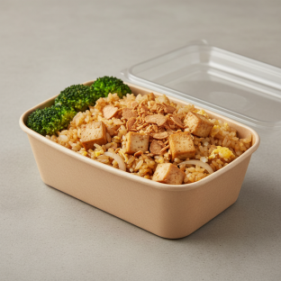 Garlic Fried Rice Tofu Garlic Fried Rice Tofu