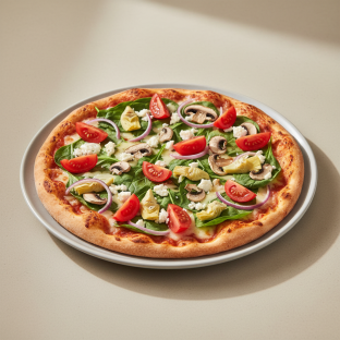 The Mediterranean Pizza The Mediterranean Pizza