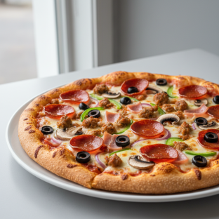 Gluten-Free The King Pizza Gluten-Free The King Pizza