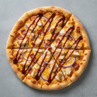 Gluten-Free Maria's BBQ Chicken Pizza Gluten-Free Maria's BBQ Chicken Pizza