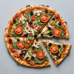 Gluten-Free and Vegan Palio's Vegetable Pizza Gluten-Free and Vegan Palio's Vegetable Pizza