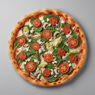 The Mediterranean Pizza The Mediterranean Pizza