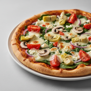 Gluten-Free The Mediterranean Pizza Gluten-Free The Mediterranean Pizza