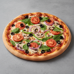 Vegan Palio's Vegetable Pizza Vegan Palio's Vegetable Pizza