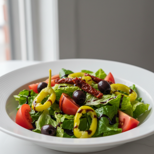 Dairy Free Greek Salad with Balsamic Vinaigrette Dairy Free Greek Salad with Balsamic Vinaigrette