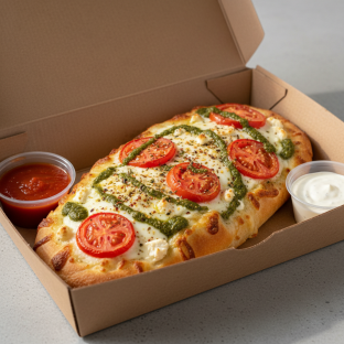 Greek Bread with Marinera and Ranch Greek Bread with Marinera and Ranch