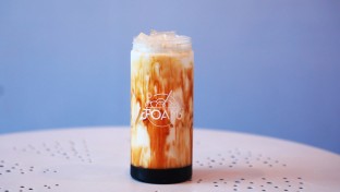 Brown Sugar Milk Tea With Pearl Boba (25% Sweet)