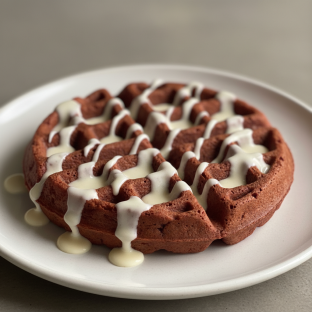 Waffle: Red Velvet Waffle: Red Velvet