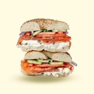 Salmon Lox (sesame Bagel)