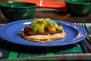 Pork Belly Al Pastor Taco