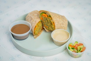 Whole Wheat Falafel Wrap