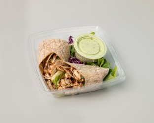 BBQ Chicken Slaw Wrap