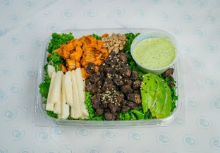 Meatless Kale Q Salad