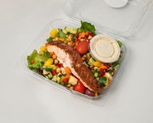 Romo Salmon Crunch Salad