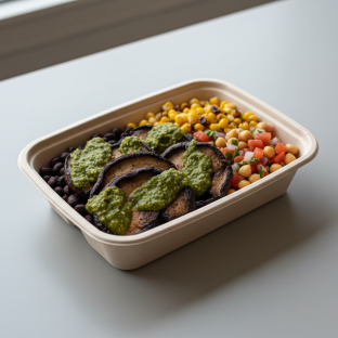 Portobello Chimichurri Bowl Portobello Chimichurri Bowl