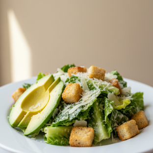 Caesar Salad With Avocado