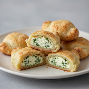 Ricotta & Spinach Pastry Bites Ricotta & Spinach Pastry Bites